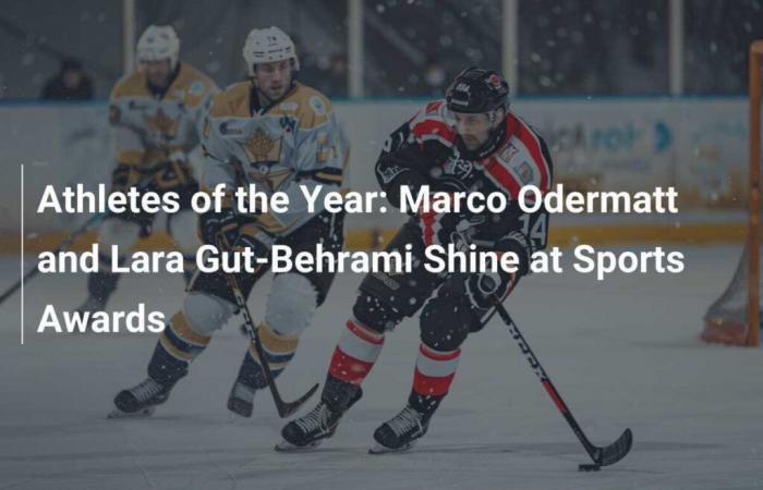 Marco Odermatt and Lara Gut-Behrami shine at the Sports Trophies