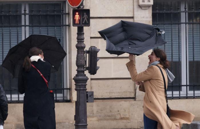 4 Departements in der Region wurden von Météo-France auf Orange Vigilance gesetzt