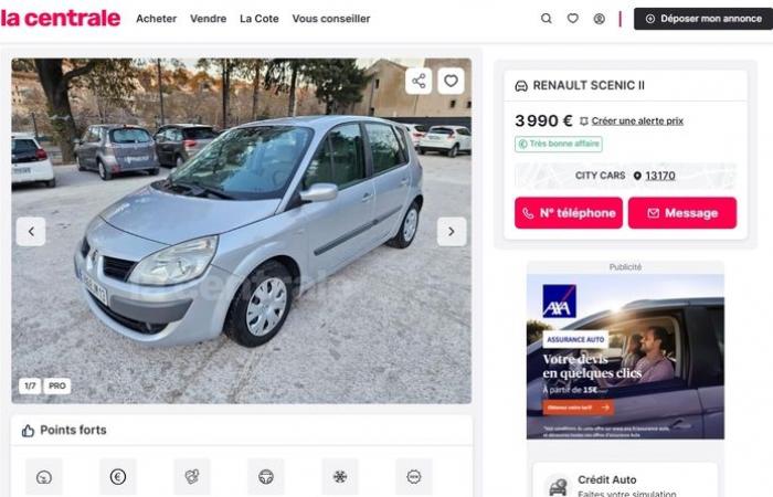 Der Renault Scénic 2 ist ein Schnäppchen!