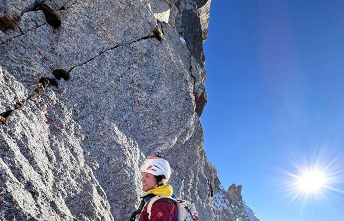 Neue Mixed-Begehung am Sciora Dafora in der Schweiz durch Roger Schäli, Peter von Känel