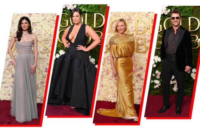 Alle Looks vom roten Teppich der Golden Globes 2025