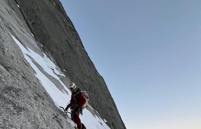 Neue Mixed-Begehung am Sciora Dafora in der Schweiz durch Roger Schäli, Peter von Känel