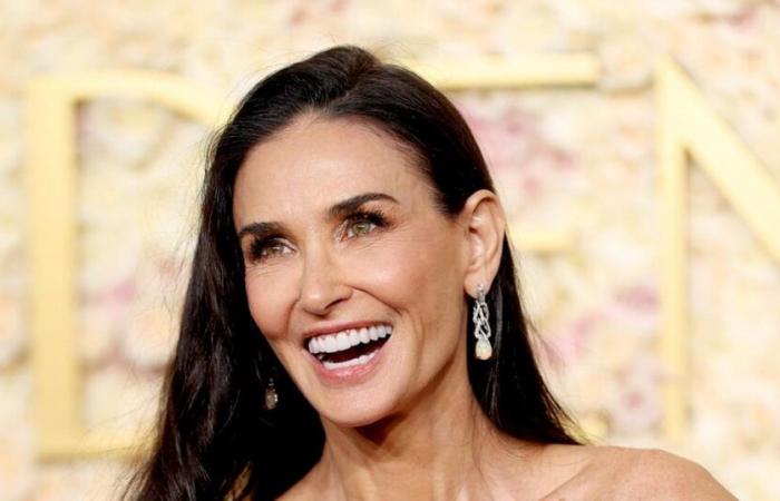 Demi Moore wird bei den Golden Globes 2025 als beste Musicaldarstellerin und Filmkomödie ausgezeichnet