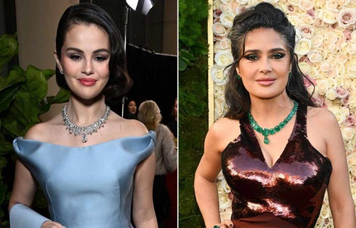 Selena Gomez wird nach dem Duell mit Salma Hayek bei den Golden Globes 2025 emotionaler