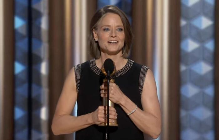 Jodie Foster macht bei den Golden Globes 2025 seltene Kommentare über Söhne und Ehefrau