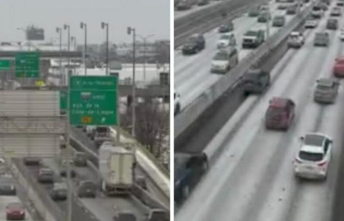 Ein Unfall erzwingt die Schließung der A-40 in Montreal und die Hauptverkehrszeit verspricht chaotisch zu werden