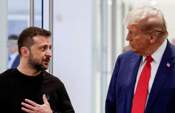 Wolodymyr Selenskyj sagt, er wolle sich mit Donald Trump auf einen Friedensplan einigen, bevor er mit Wladimir Putin darüber verhandelt