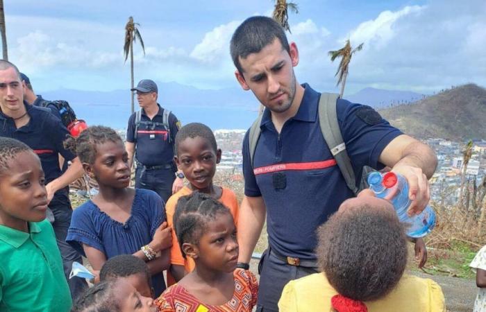 Von Mayotte nach Lot-et-Garonne kehrt ein Feuerwehrmann von einem herzzerreißenden Einsatz nach dem Zyklon Chido zurück