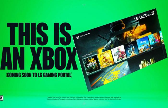 CES 2025: Xbox Game Pass ist endlich auf LG-Fernsehern erhältlich