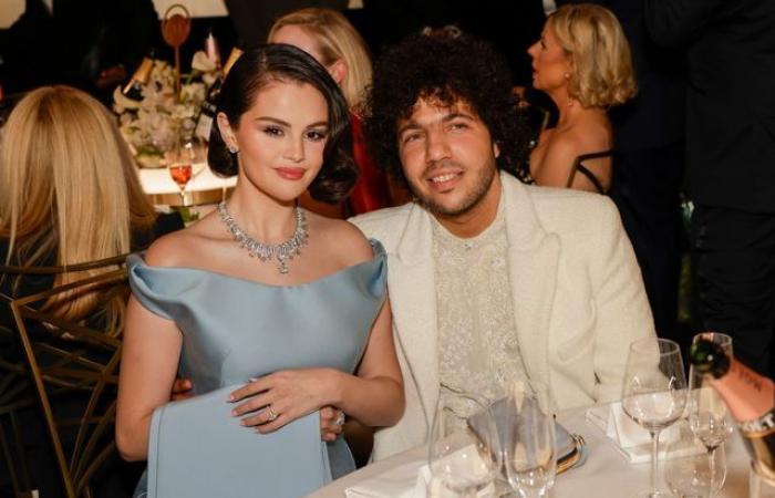 Selena Gomez und Benny Blanco, ihr gemeinsamer Auftritt bei den Golden Globes 2025