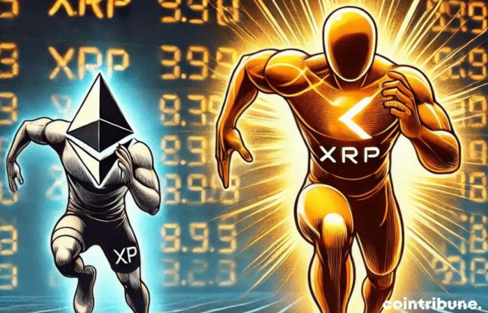 XRP beim Angriff, der Abstand zu Ethereum wird kleiner