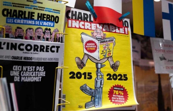 Zehn Jahre nach den Anschlägen in Paris will „Charlie Hebdo“ immer noch „lachen“