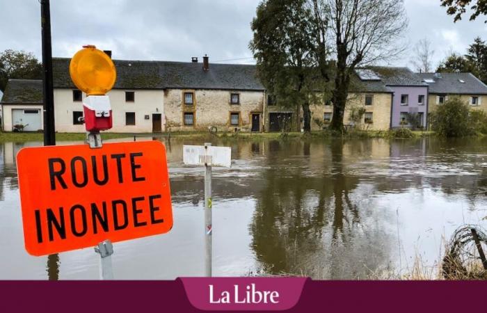 Mehrere Flüsse standen vor der Überschwemmung in Alarmbereitschaft, geschlossene Parks in Brüssel und verschiedene Vorfälle