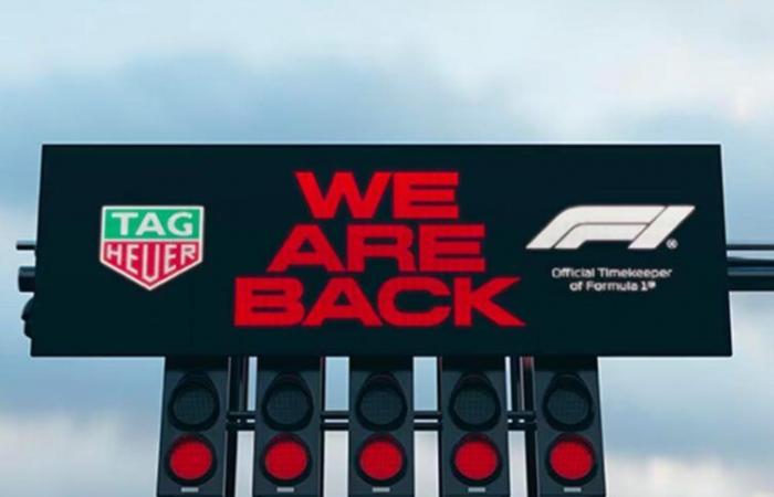 TAG Heuer bestätigt seine Rückkehr als Formel-1-Zeitnehmer