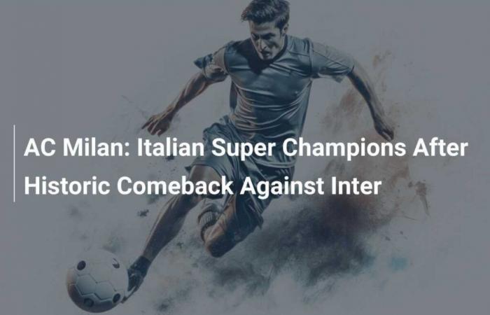 Italienischer Supermeister nach einem historischen Comeback gegen Inter