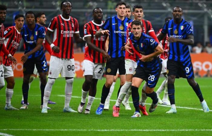 Superpokal, Inter-Favorit mit ausgebreiteten Flügeln. Doch Milan fliegt beim Neustart durch