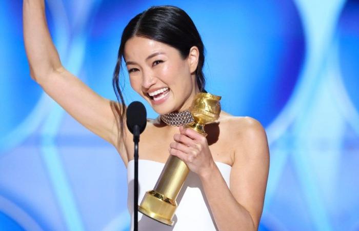 Anna Sawai gewinnt die Golden Globes und lobt Kathy Bates in ihrer Rede