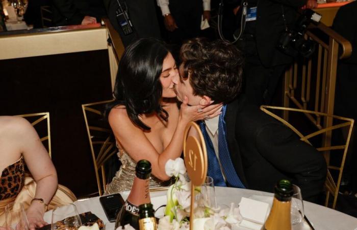 Kylie Jenner und Timothée Chalamet, verliebter denn je bei den Golden Globes 2025