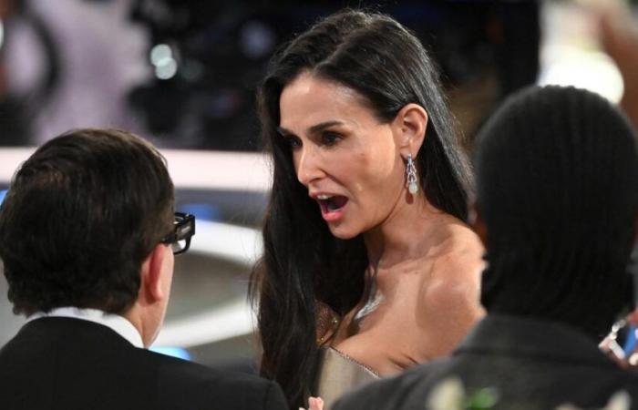 Hat Demi Moore Kylie Jenner während der Golden Globes brüskiert?