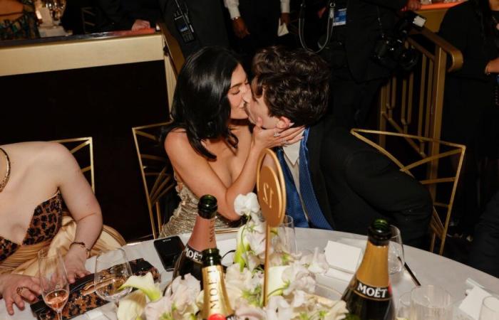 Timothée Chalamet und Kylie Jenner, verliebter denn je bei den Golden Globes 2025