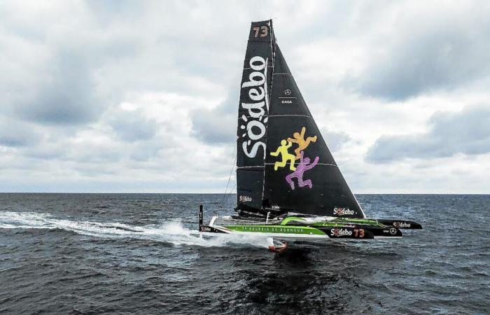 Zentralruder abgerissen, die Ultime Sodebo 3 beendet ihren zweiten Versuch bei der Jules-Verne Trophy