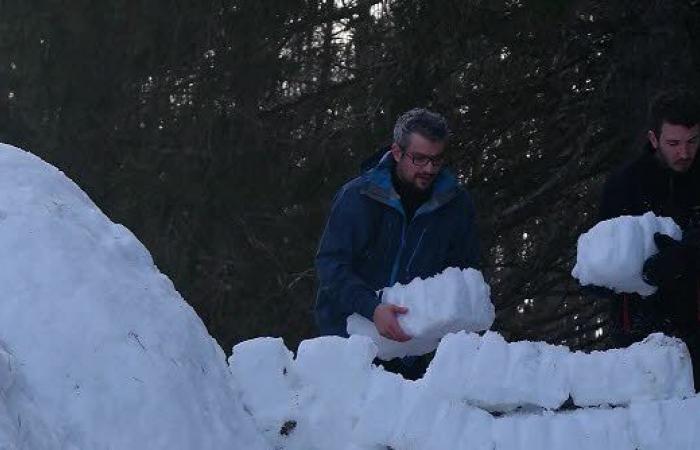 Habe geschworen. „Um die schlimmste Nacht zu vermeiden, müssen sie sich ein Iglu bauen“