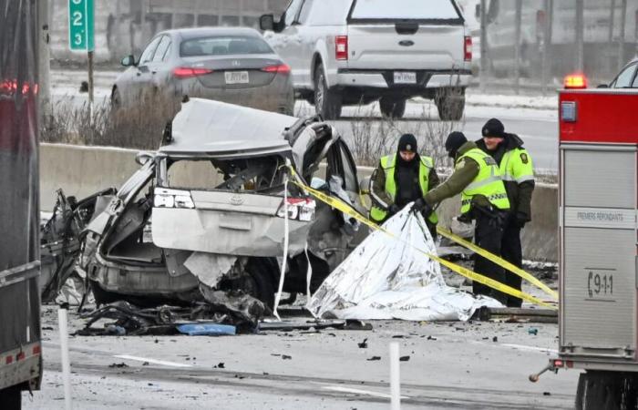 Er stirbt, nachdem er auf der A-40 in Montreal in die entgegengesetzte Richtung gefahren ist