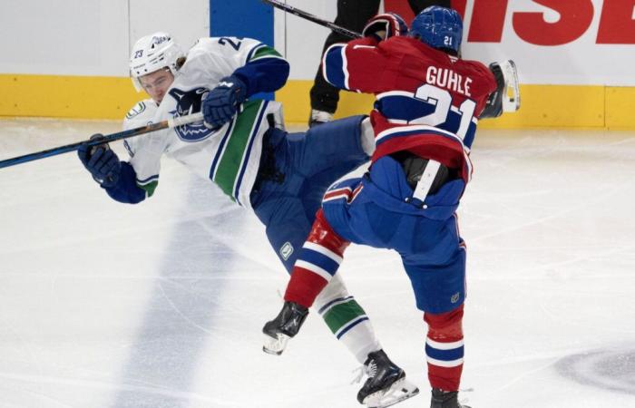 Bei seiner Rückkehr ins Bell Centre gewinnen die Montreal Canadiens in der Verlängerung gegen die Vancouver Canucks