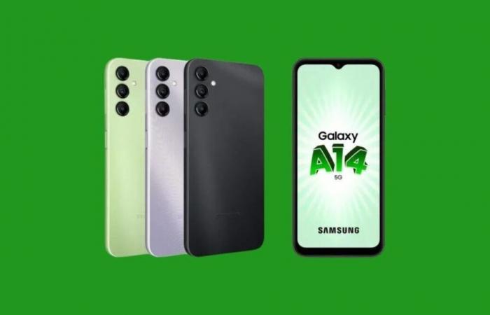 Das derzeit meistverkaufte Smartphone ist das Samsung Galaxy A14 zu einem Schnäppchenpreis