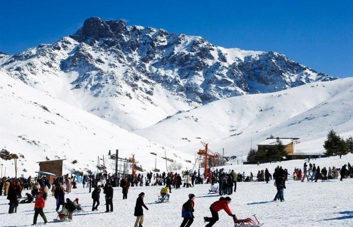 Mit dem ersten Schneefall erstrahlt das Skigebiet Oukaïmeden wieder in neuem Glanz