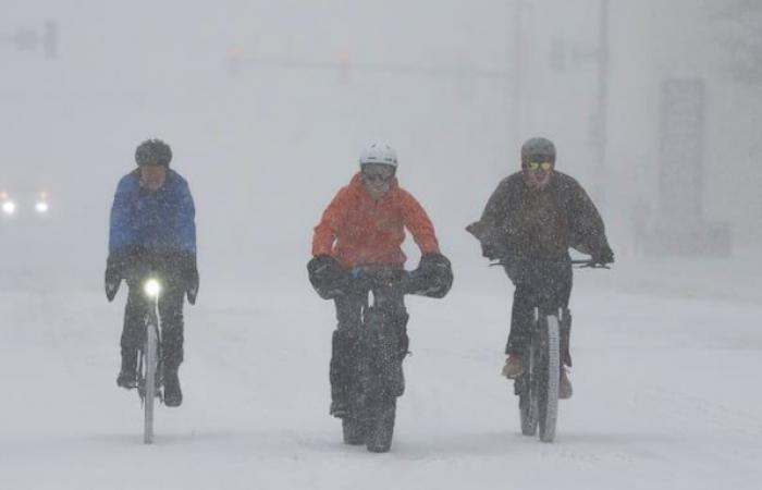 Ein schwerer Wintersturm fegt über mehrere US-Bundesstaaten