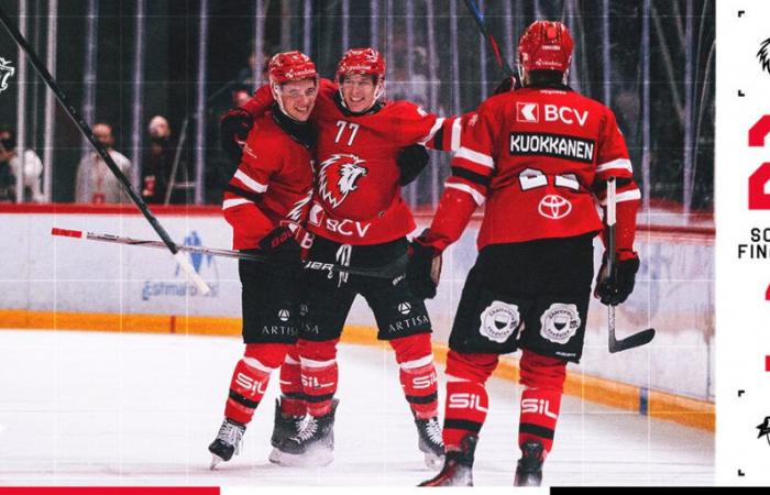 Ein siebter Sieg in Folge für den Lausanne Hockey Club – Lausanne HC