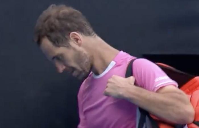 Australian Open, Videos > Gasquet hatte zum letzten Mal in Australien Pech …