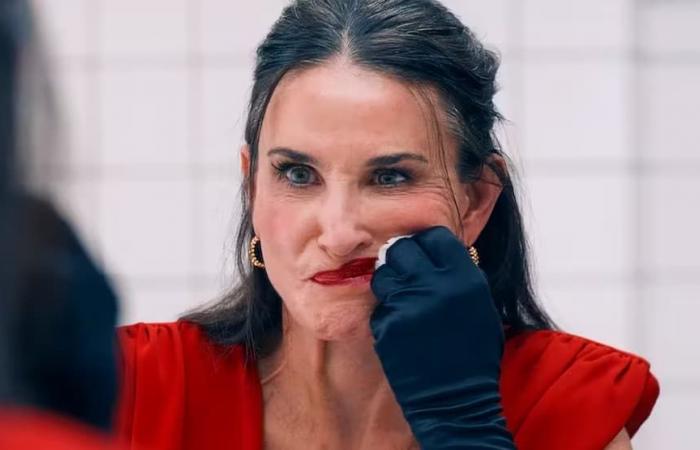 Ich spucke auf dein Grab. Das Postermodell Demi Moore ist jetzt eine Golden-Globe-Gewinnerin