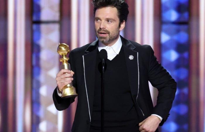 Sebastian Stan gewinnt den Golden Globe als bester Hauptdarsteller im Musical oder in der Komödie