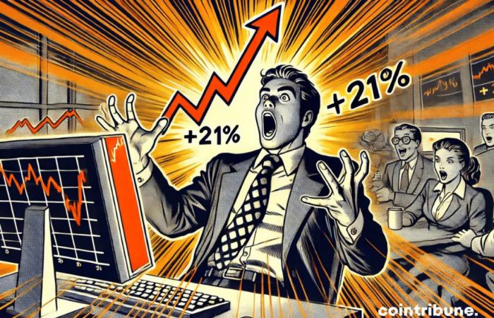 Dogecoin steigt um 21 %, der Beginn eines Bullenlaufs auf 1 US-Dollar?