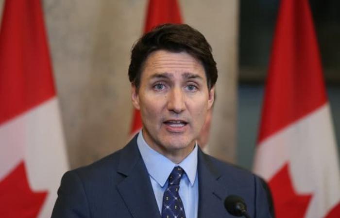 Premierminister Justin Trudeau gibt inmitten einer politischen Krise seinen Rücktritt bekannt