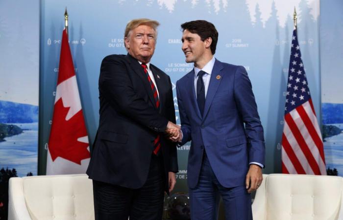 Trump kommentiert Trudeaus Entscheidung, indem er weiterhin die Annexion Kanadas erwähnt