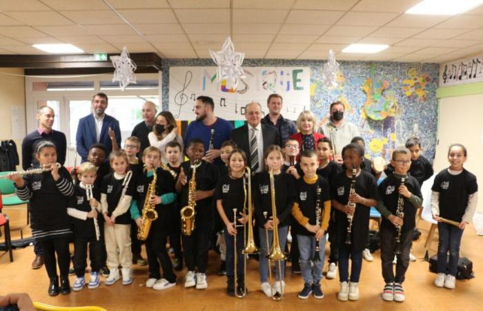 Diese Schule empfängt die erste Orchesterklasse der Agglo Seine-Eure