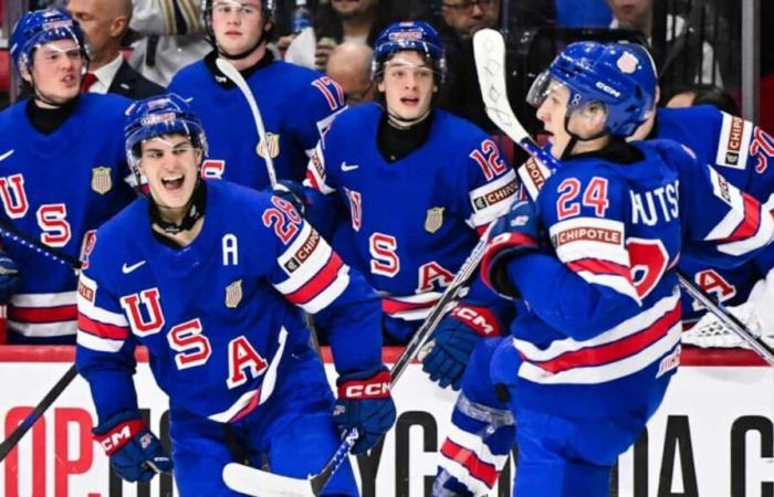 Cole Hutson gelingt eine Leistung, die es in der 49-jährigen Geschichte der World Juniors noch nie gegeben hat