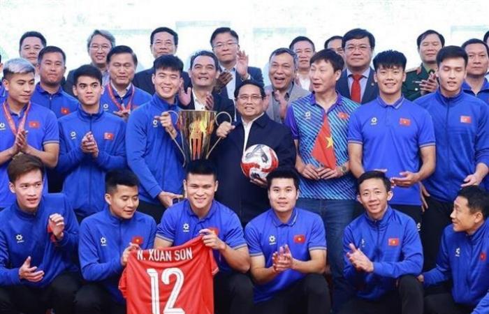 Premierminister würdigt ASEAN-Cup-Sieger