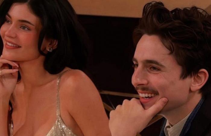 Timothee Chalamet und Kylie Jenner haben einen seltenen gemeinsamen Auftritt bei den Golden Globes; können ihre Augen nicht voneinander lassen