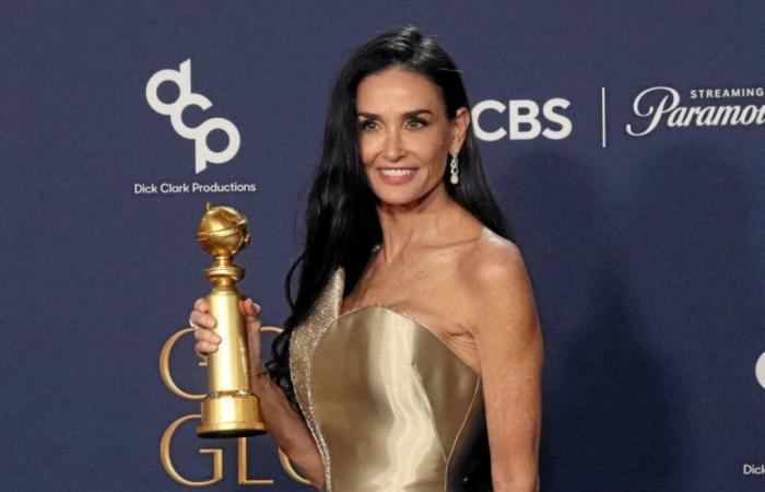 Demi Moore erhält ihren ersten Golden Globe