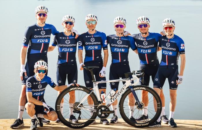 Vorstellung des Groupama-FDJ 2025-Teams