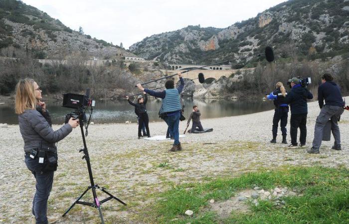 „The Missing of Compostelle“, eine neue Serie, gedreht in Pont du Diable und Saint-Guilhem