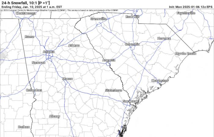 Golftief bringt möglicherweise winterliche Niederschläge in die Metropolregion Atlanta – 95,5 WSB