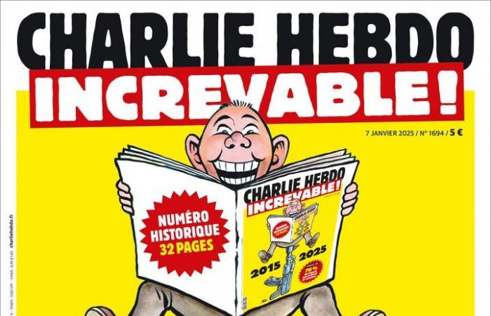 der Gründer des Front National in zehn Zeichnungen aus „Charlie Hebdo“ zu sehen