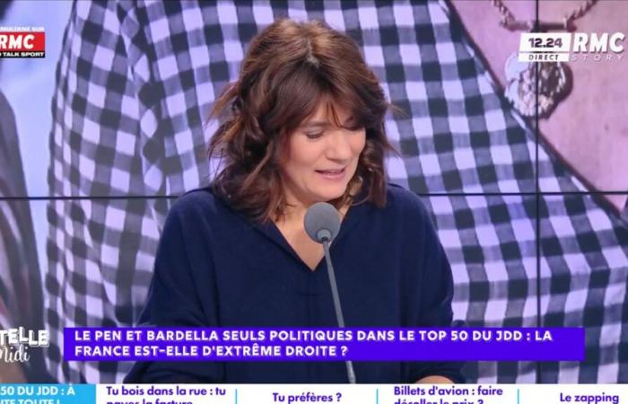 Estelle Denis hielt einen Live-Vortrag von einem Zuschauer in Estelle Midi (VIDEO)