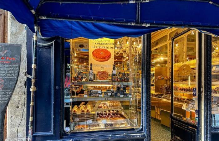 Traditionelle Galette des Rois von Stohrer 2025, die unverzichtbare Frangipane-Galette