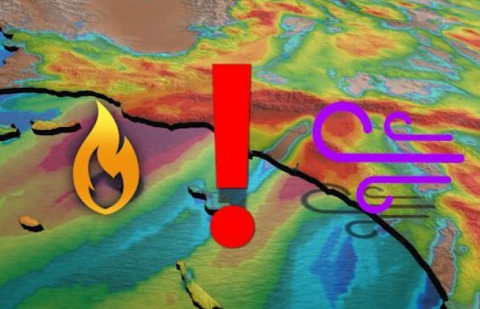 Extreme Brandgefahr, Böen von 160 km/h: Los Angeles in Alarmbereitschaft